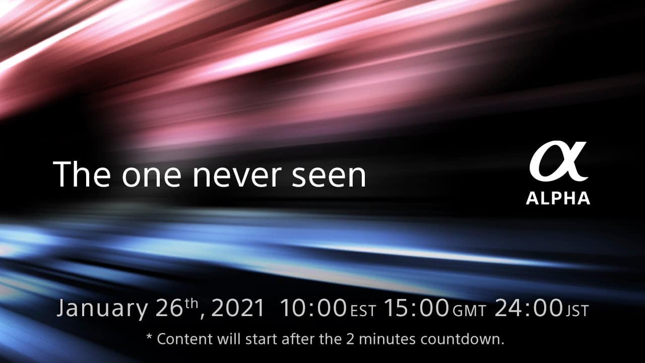 Sony hé lộ sự kiện Alpha siêu lớn mới vào 26/1 với một máy ảnh chưa từng thấy