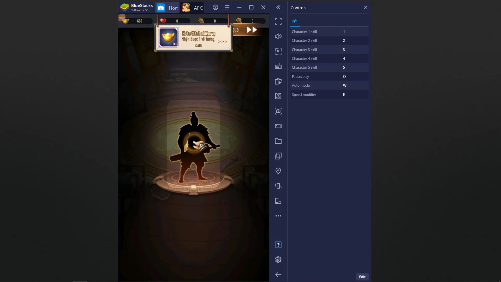 Trải nghiệm game mobile AFK 3Q - Đế Vương Thiên Hạ và những lợi thế khi chơi trên PC với BlueStacks