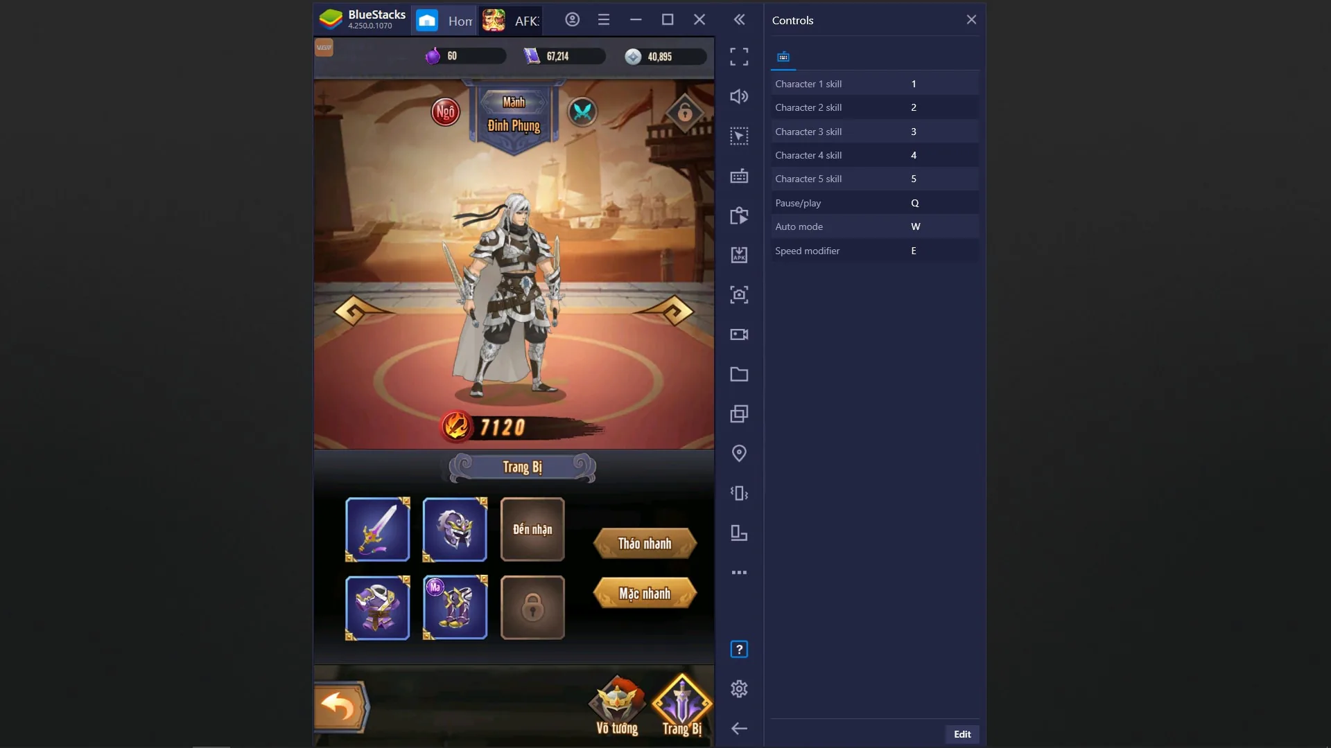 Trải nghiệm game mobile AFK 3Q - Đế Vương Thiên Hạ và những lợi thế khi chơi trên PC với BlueStacks