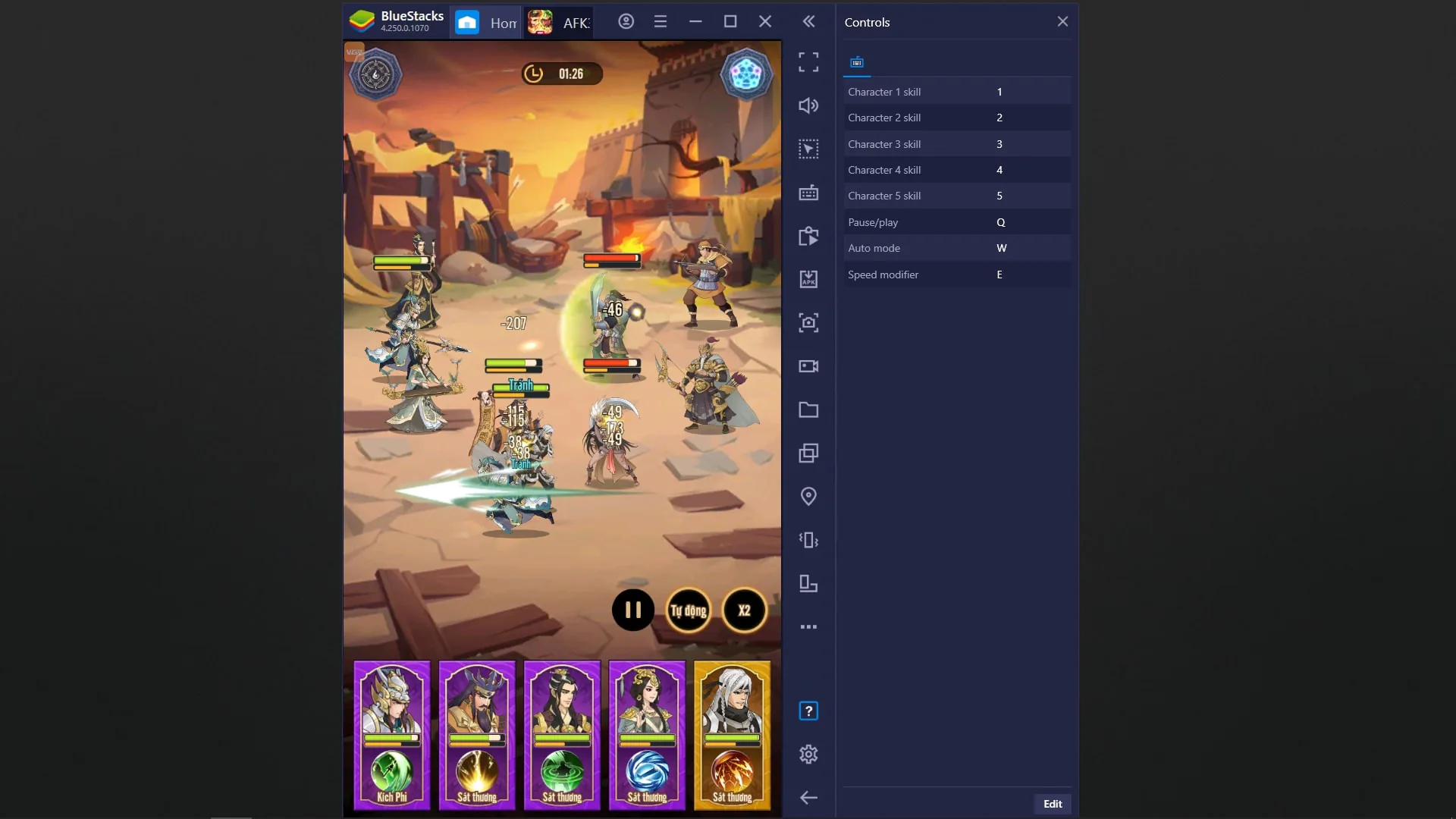 Trải nghiệm game mobile AFK 3Q - Đế Vương Thiên Hạ và những lợi thế khi chơi trên PC với BlueStacks