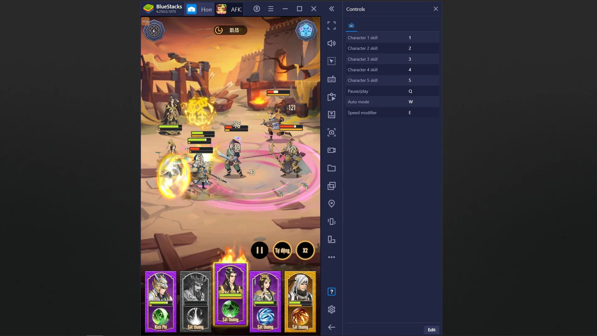 Trải nghiệm game mobile AFK 3Q - Đế Vương Thiên Hạ và những lợi thế khi chơi trên PC với BlueStacks