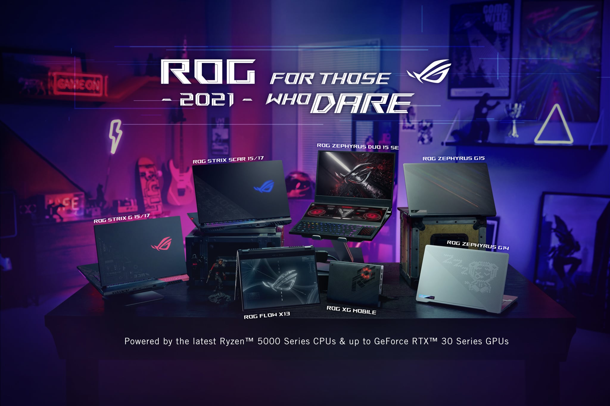 ASUS ROG giới thiệu ROG Flow X13 và dải laptop gaming mới tại sự kiện CES 2021