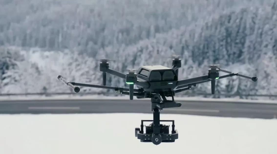 Sony tung những hình ảnh đầu tiên nhất về drone Airpeak mới của mình