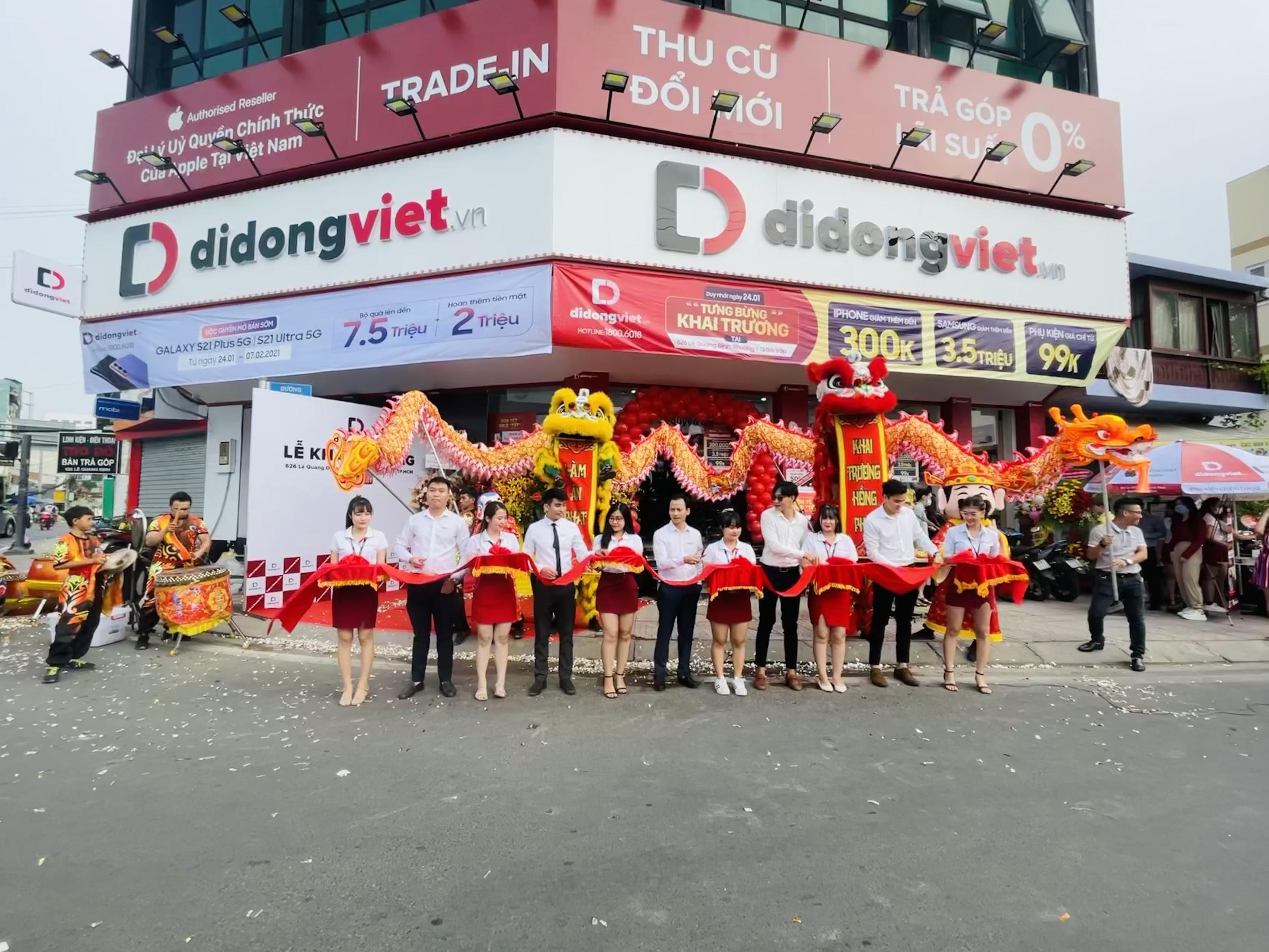 Di Động Việt khai trương cửa hàng mới tại 626 Lê Quang Định, Gò Vấp