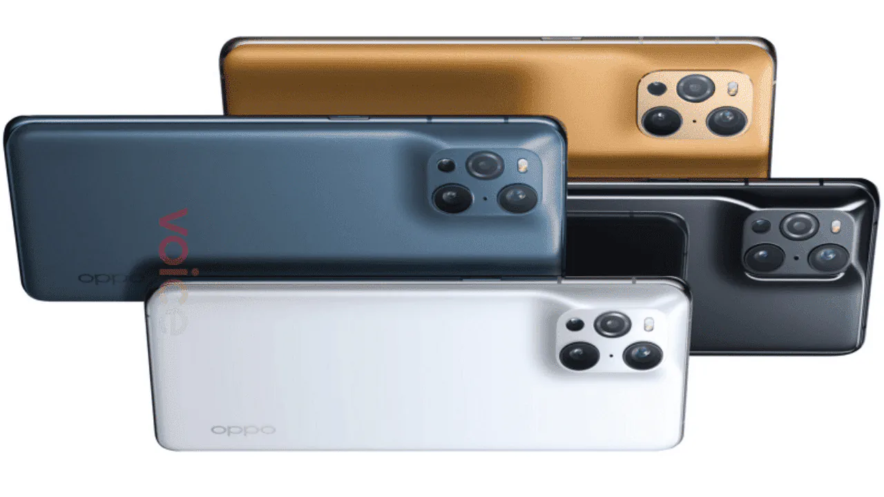 Ảnh render Find X3 Pro