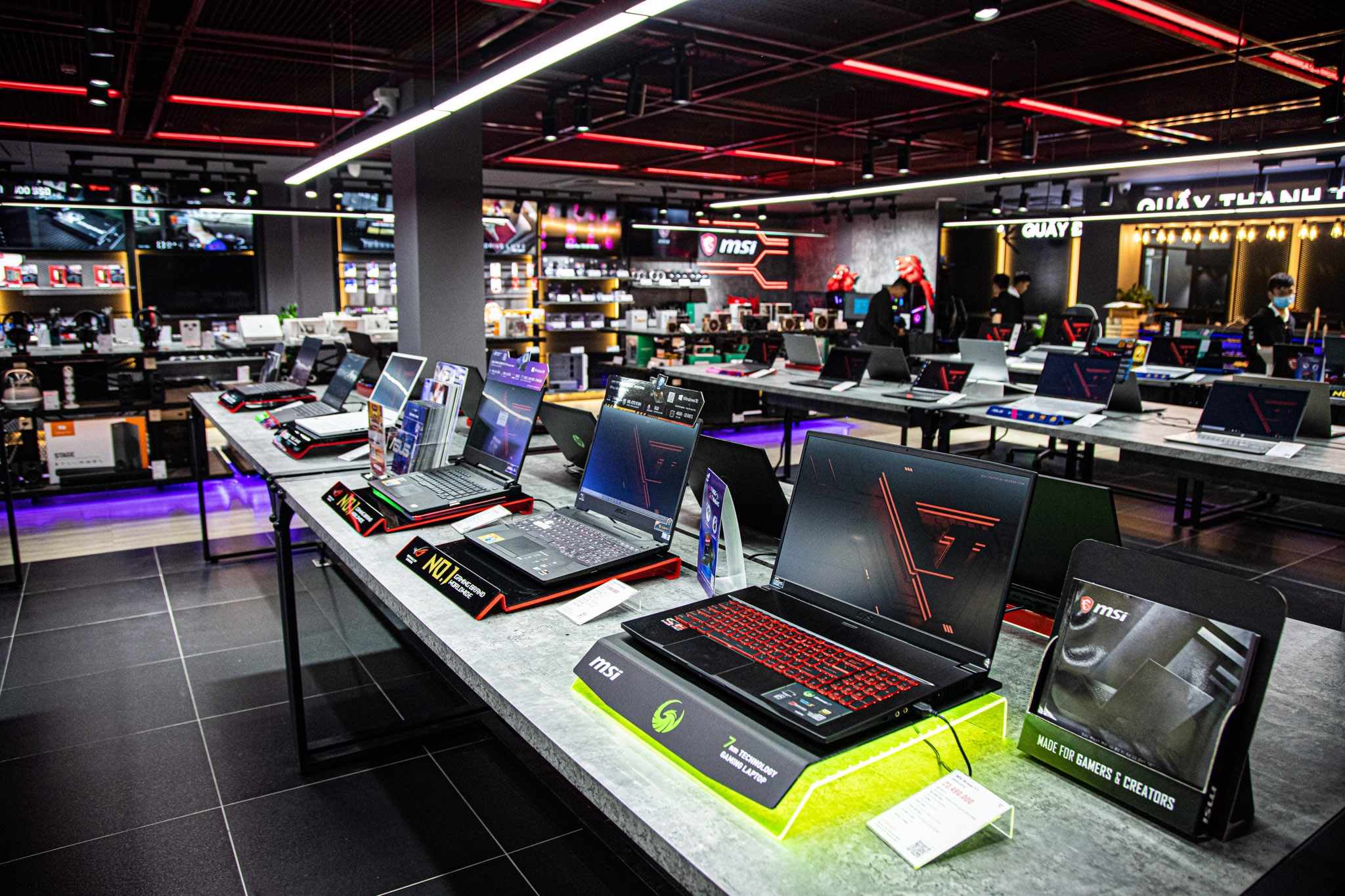 GearVN khai trương showroom Hi-end PC và gaming gear ngay tại trung tâm thành phố Hồ Chí Minh