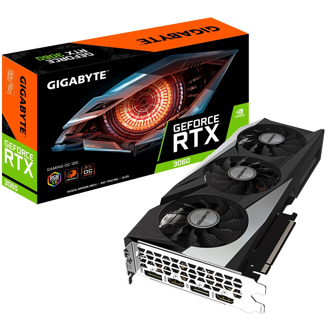 GIGABYTE ra mắt dòng card GeForce RTX 3060 12GB