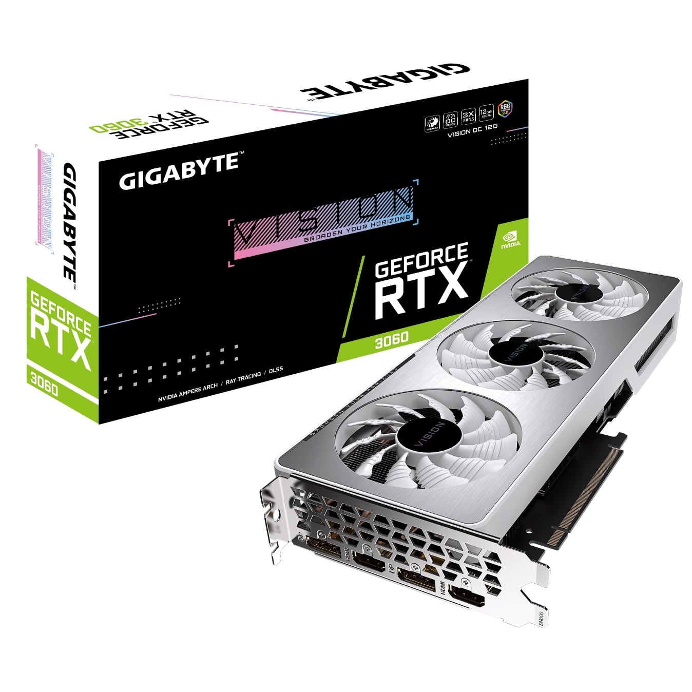 GIGABYTE ra mắt dòng card GeForce RTX 3060 12GB