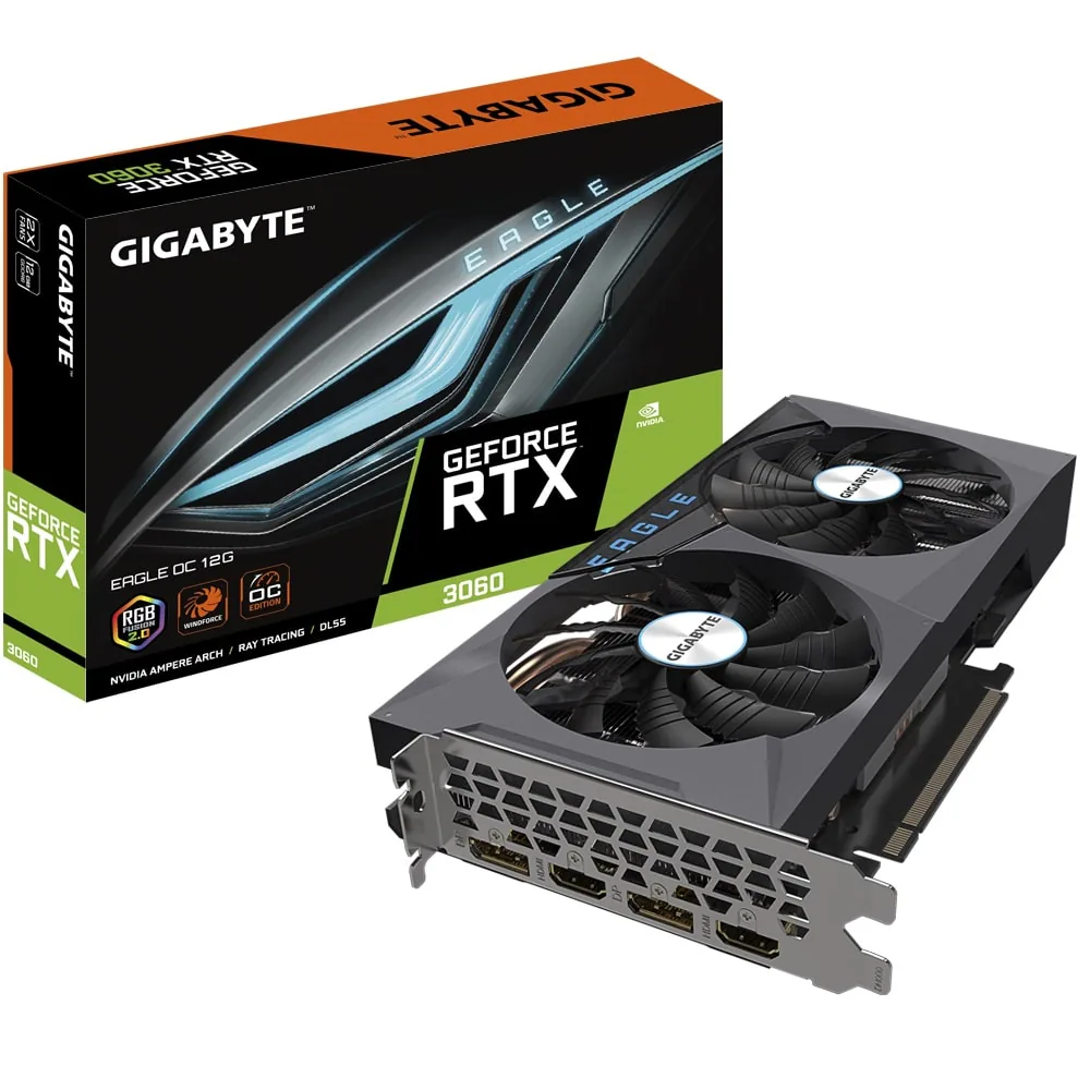 GIGABYTE ra mắt dòng card GeForce RTX 3060 12GB