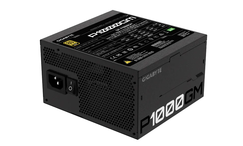 GIGABYTE trình làng nguồn P1000GM, kích thước nhỏ gọn, hiệu suất mạnh mẽ