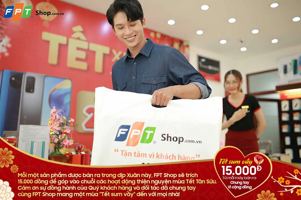 FPT Shop mang “Tết sum vầy” đến cho mọi nhà