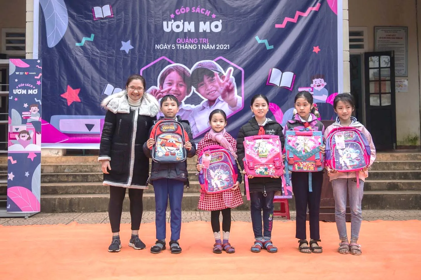 Học sinh tỉnh Quảng Trị nhận hơn 20,000 cuốn sách từ chương trình “góp sách ươm mơ”