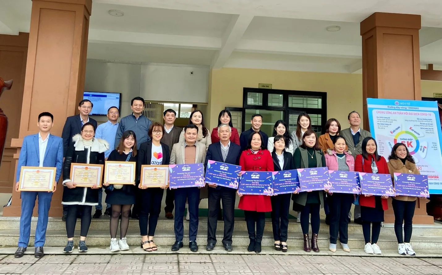 Học sinh tỉnh Quảng Trị nhận hơn 20,000 cuốn sách từ chương trình “góp sách ươm mơ”
