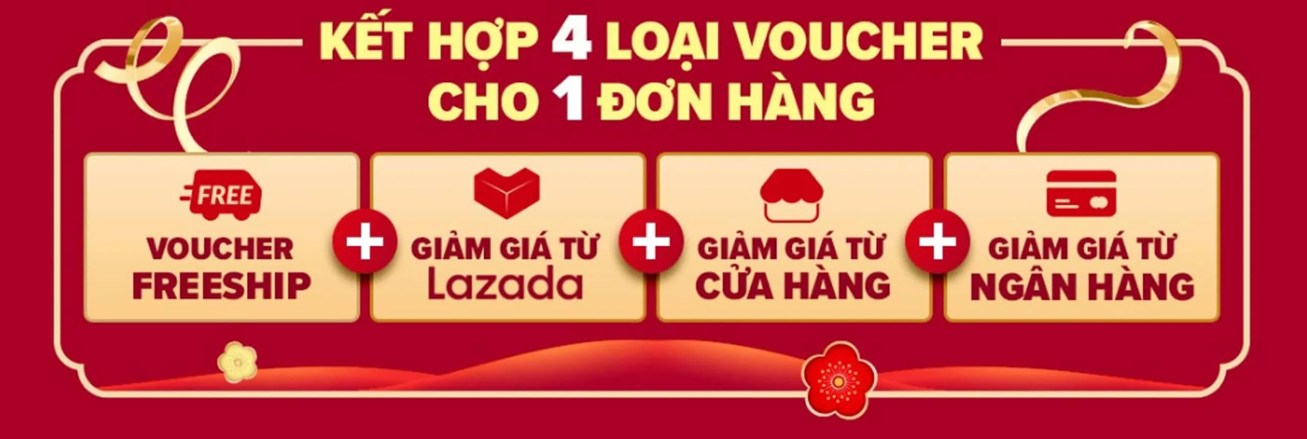 An tâm sắm tết với hàng triệu ưu đãi từ Lazada