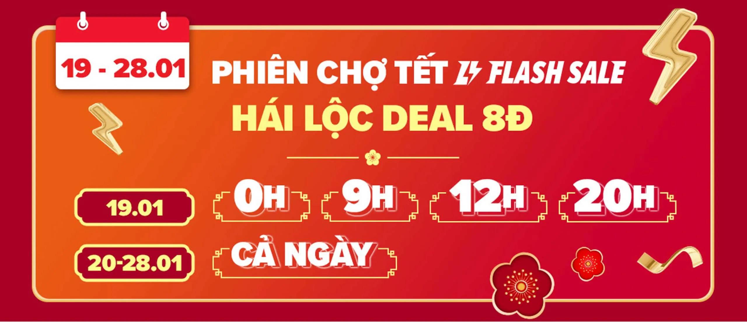 An tâm sắm tết với hàng triệu ưu đãi từ Lazada