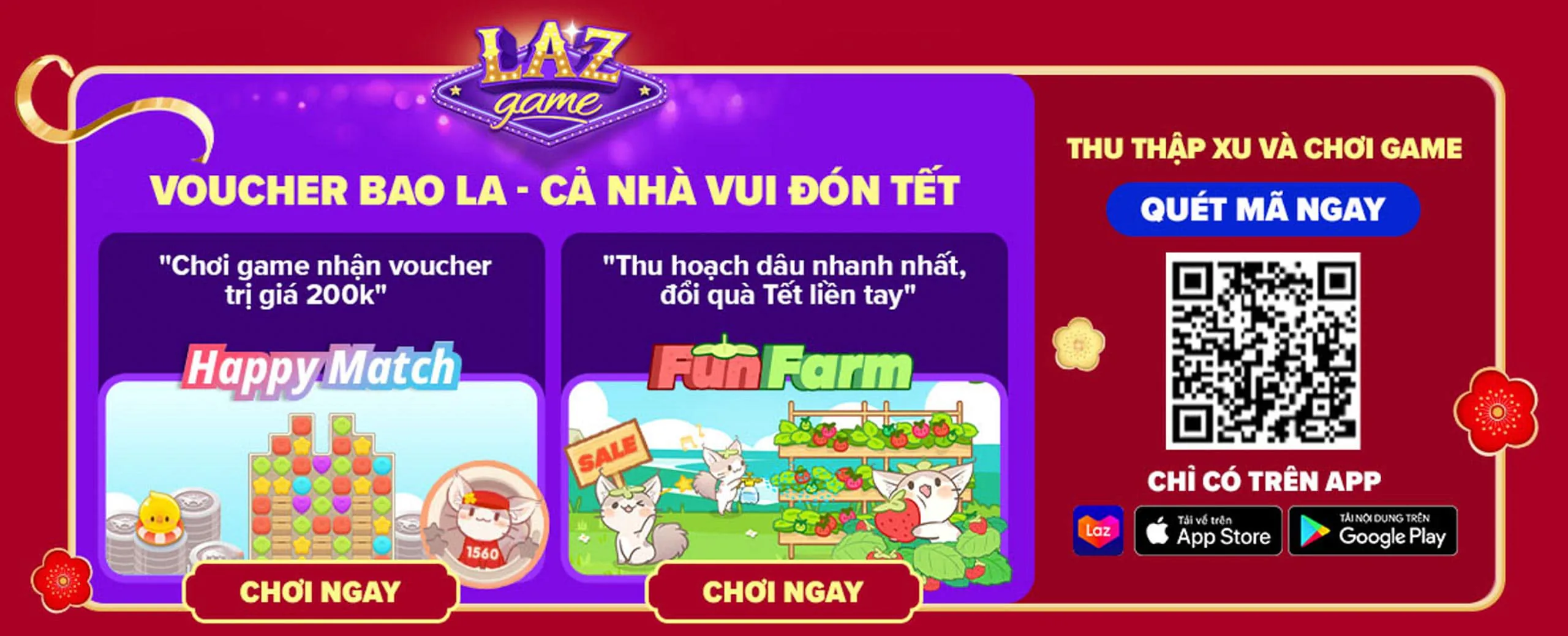An tâm sắm tết với hàng triệu ưu đãi từ Lazada