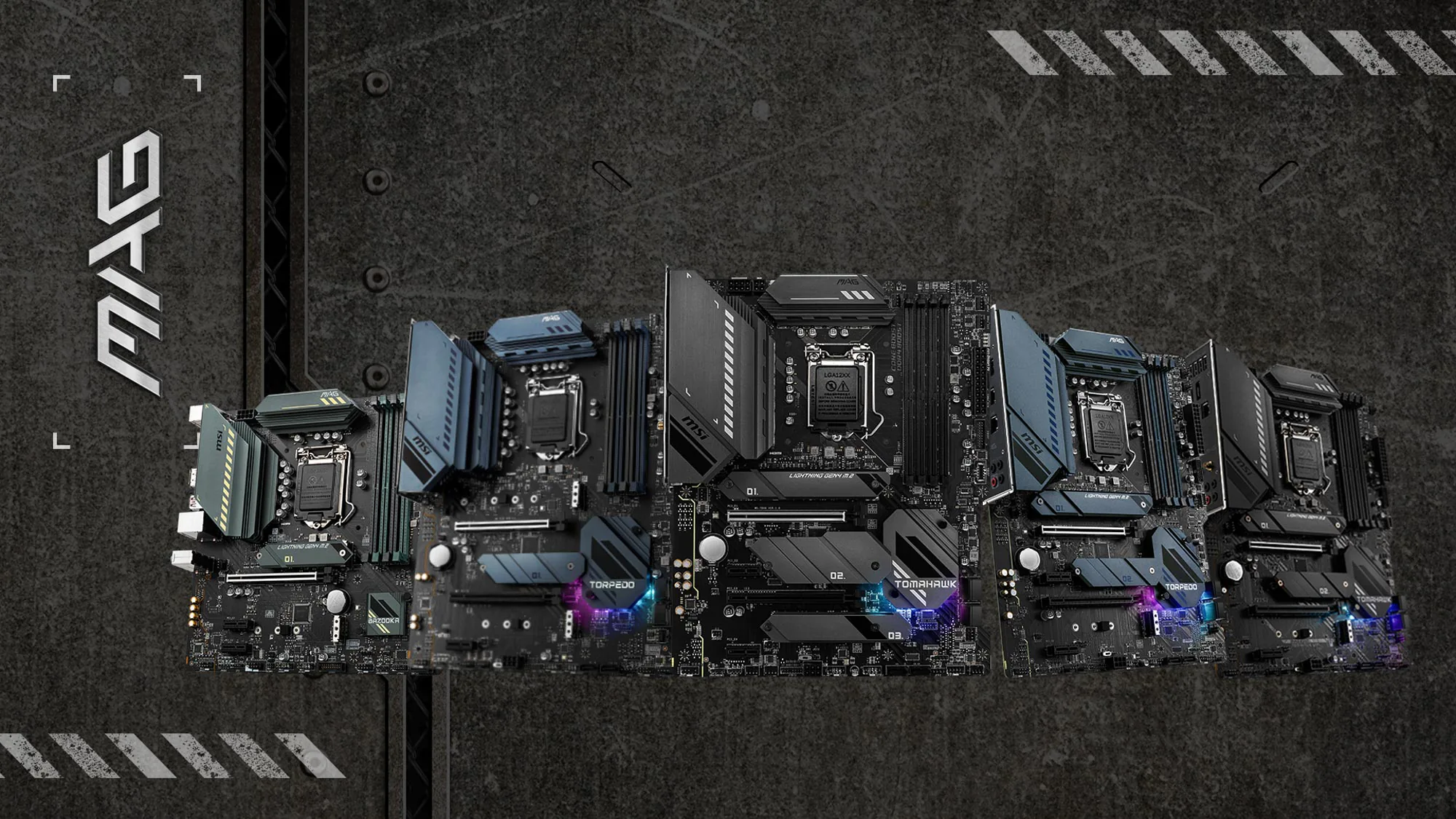 Các dòng bo mạch chủ Intel 500 Series của MSI chính thức ra mắt