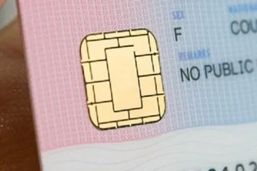 thẻ CCCD gắn chip