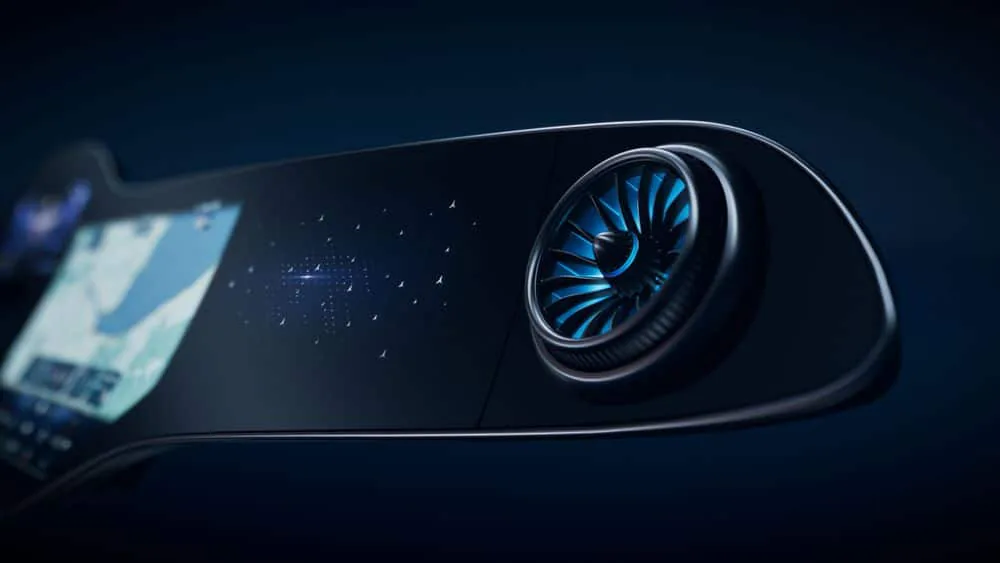 màn hình Mercedes-Benz Hyperscreen