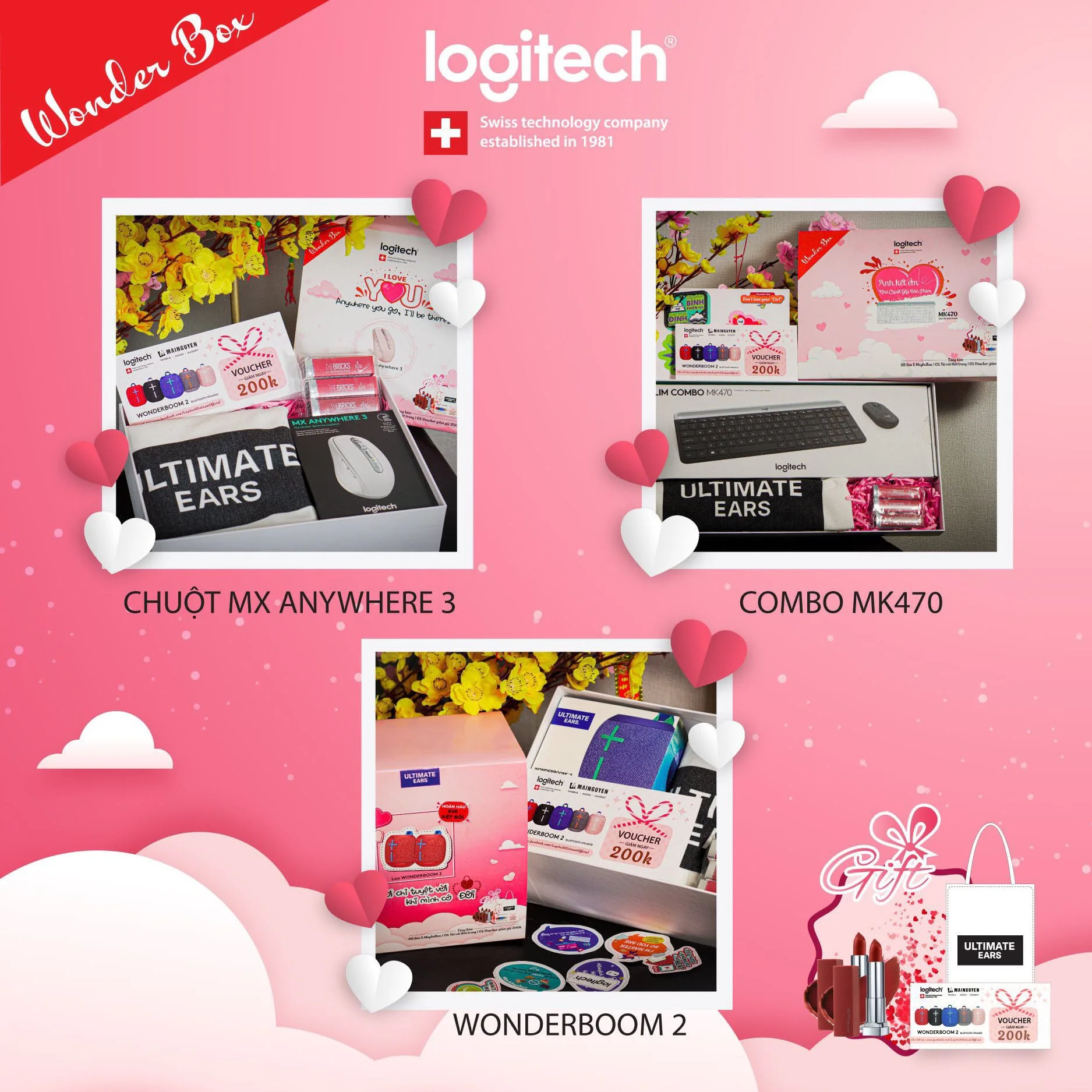 Người yêu là tín đồ công nghệ? Đã có Logitech mách nước quà tặng cho mùa Tết và Valentine