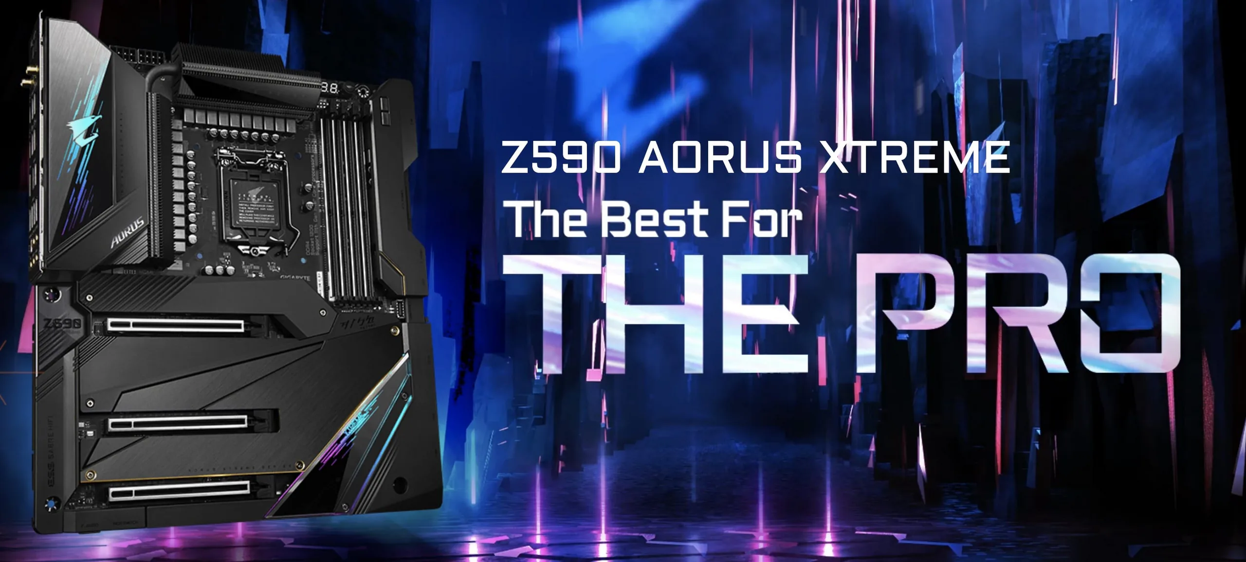 GIGABYTE ra mắt bo mạch chủ Z590 AORUS
