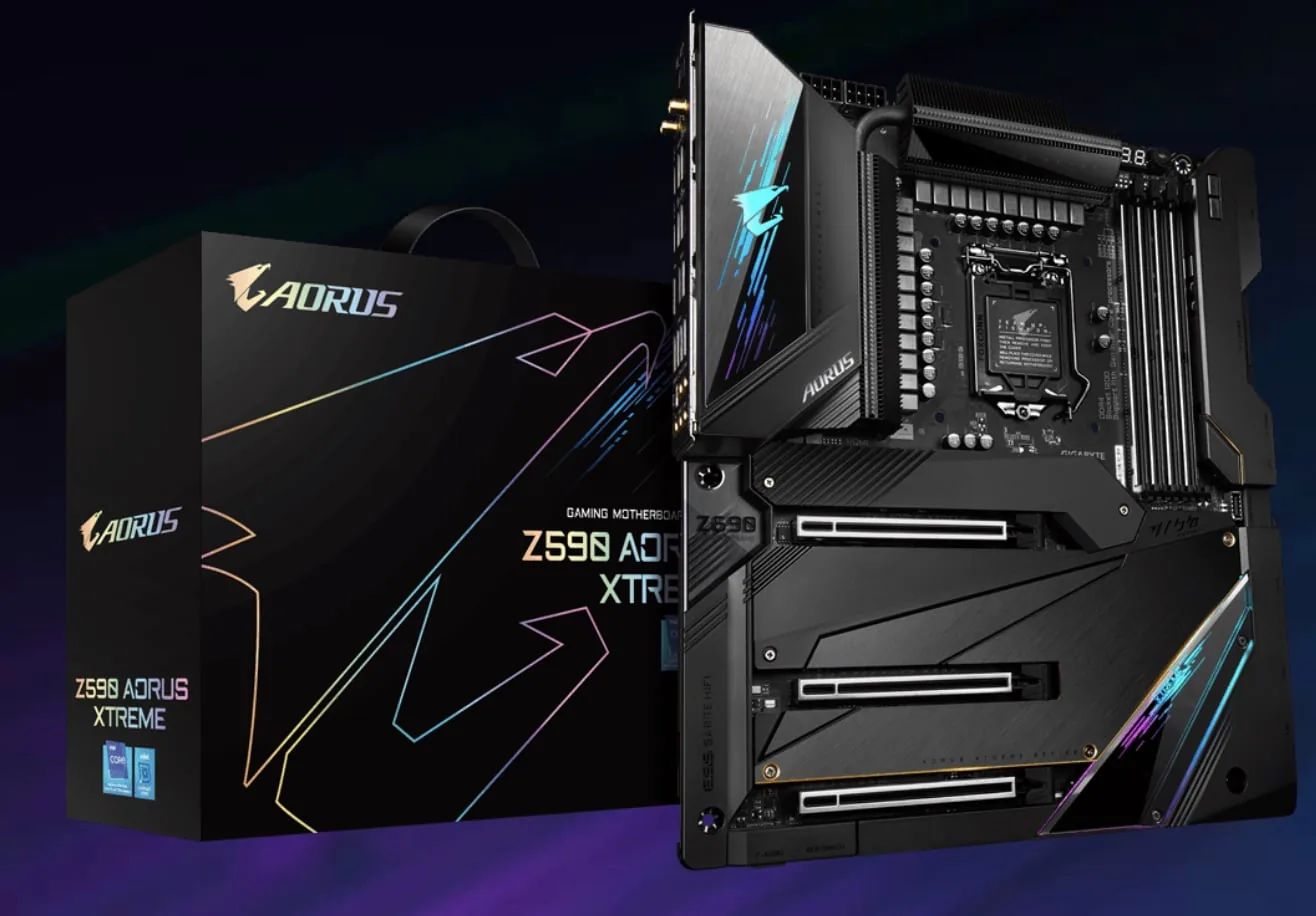 GIGABYTE ra mắt bo mạch chủ Z590 AORUS