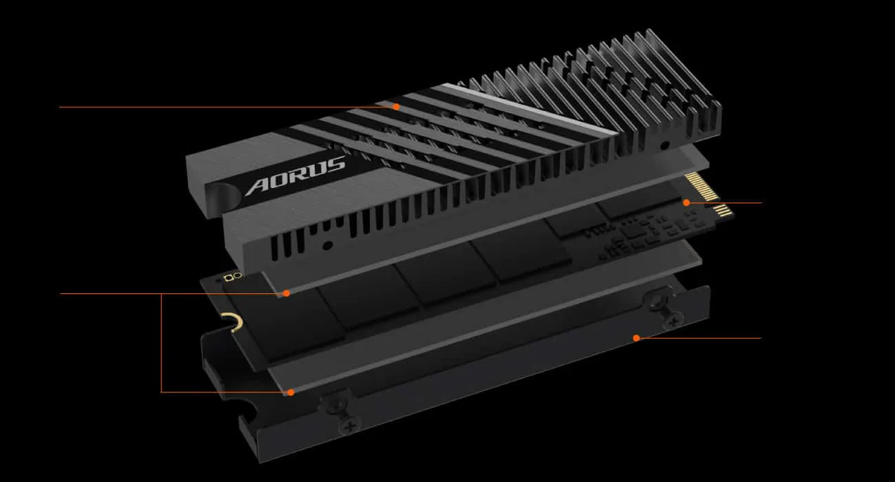 Gigabyte ra mắt SSD AORUS Gen4 7000S tốc độ đọc lên tới 7000MB/s