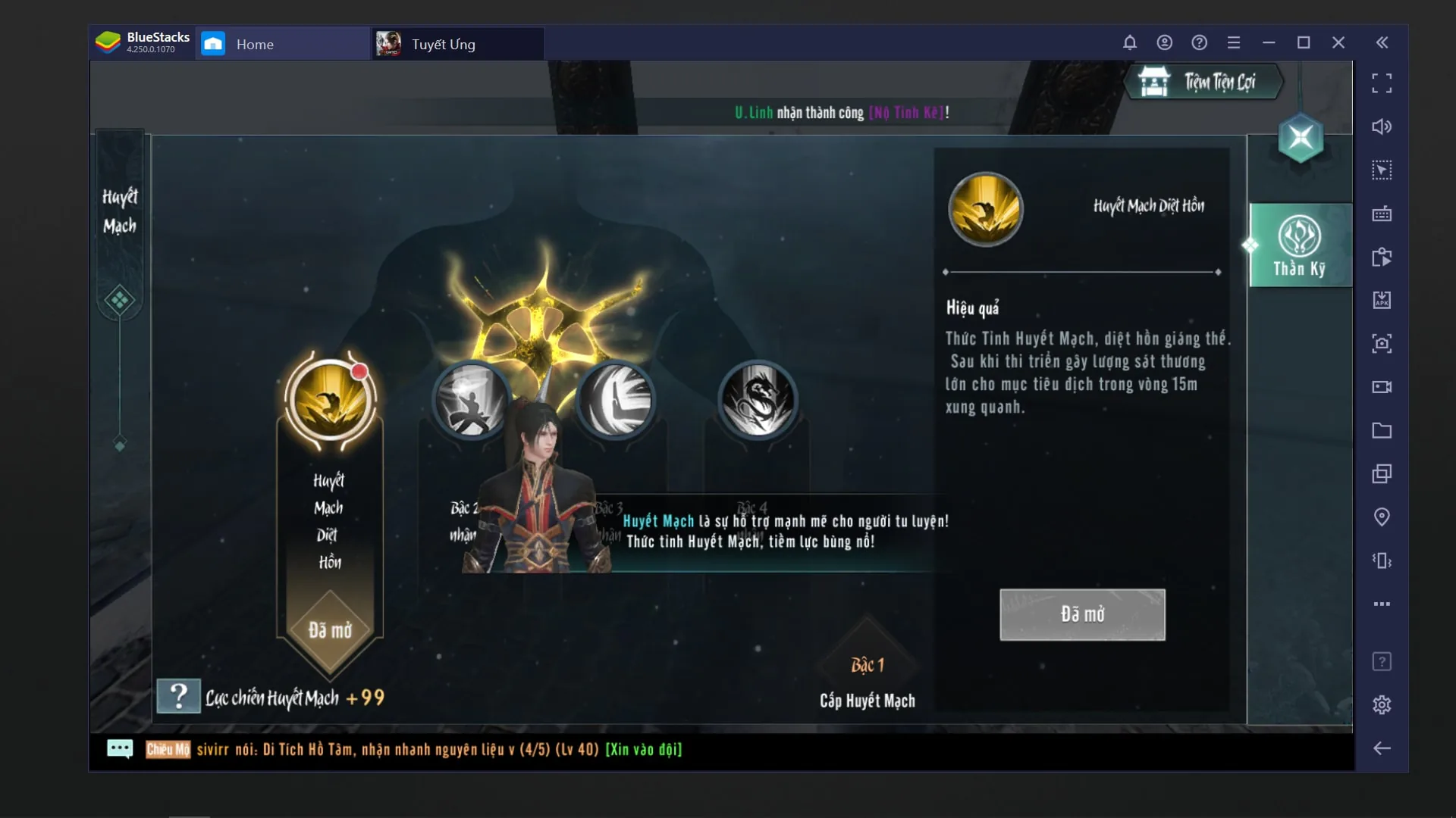 Trải nghiệm game Tuyết Ưng VNG trên PC với ứng dụng Bluestacks