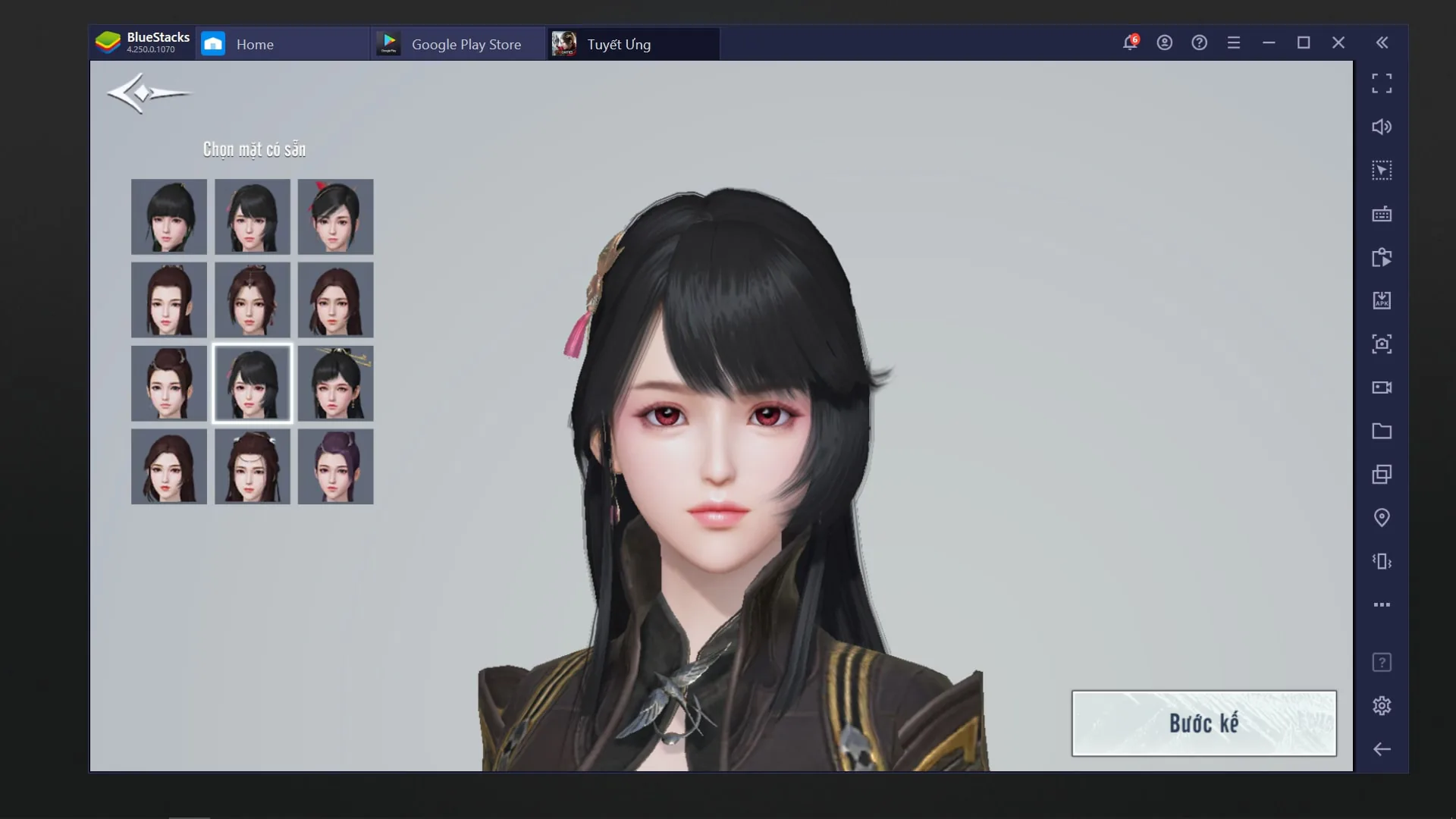 Trải nghiệm game Tuyết Ưng VNG trên PC với ứng dụng Bluestacks