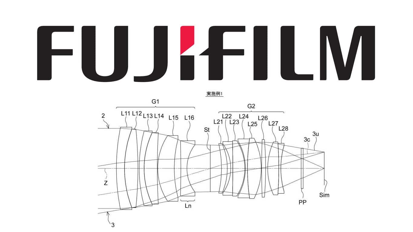 Fujifilm nộp bằng sáng chế ống kính cho cảm biến 1-inch mới