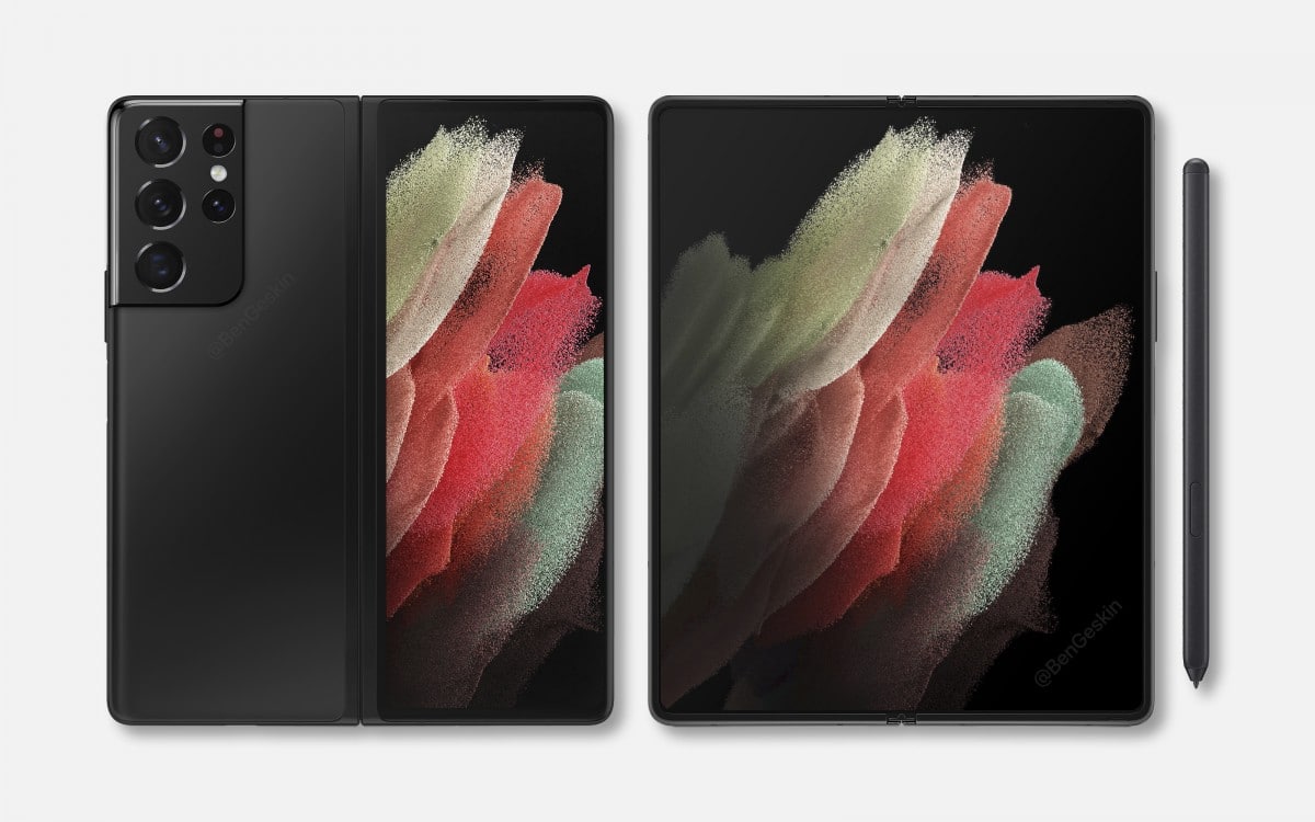 Xuất hiện ảnh render chất lượng cao của Galaxy Z Fold 3