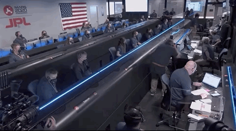 NASA đáp thành công tàu Perseverance xuống bề mặt Sao Hoả