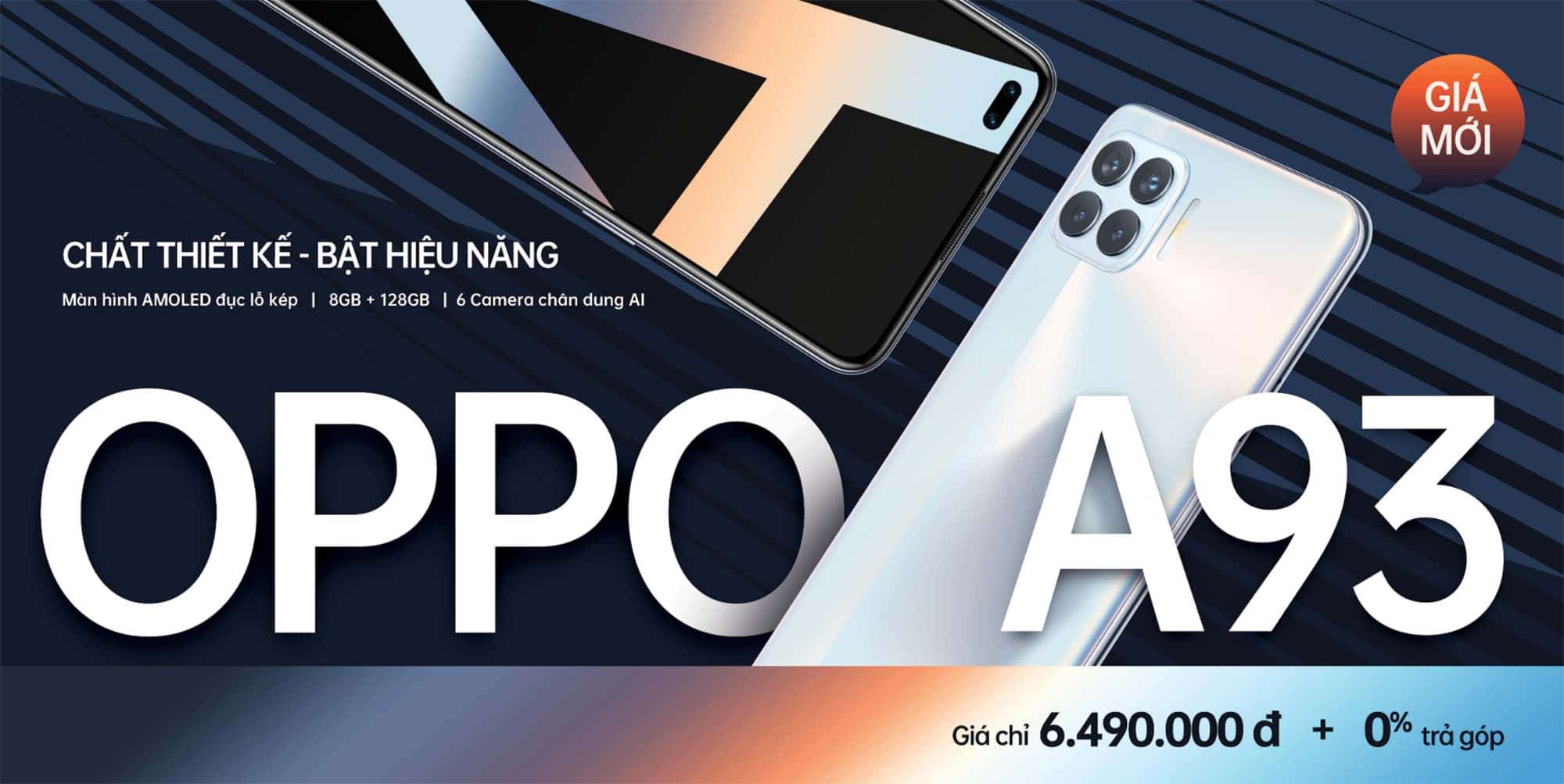 OPPO A93 công bố giá mới tri ân khách hàng nhân dịp Tết Tân Sửu