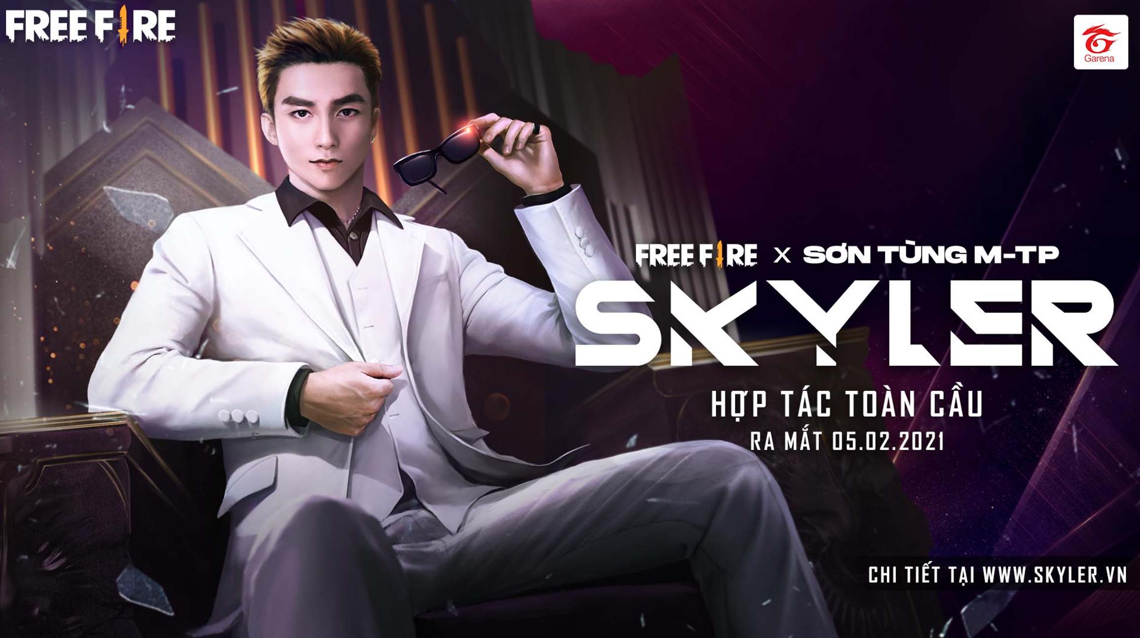 Tìm hiểu về Skyler – Nhân vật Việt Nam đầu tiên lấy cảm hứng từ Sơn Tùng M-TP, xuất hiện trong Free Fire từ ngày 05/02/2021