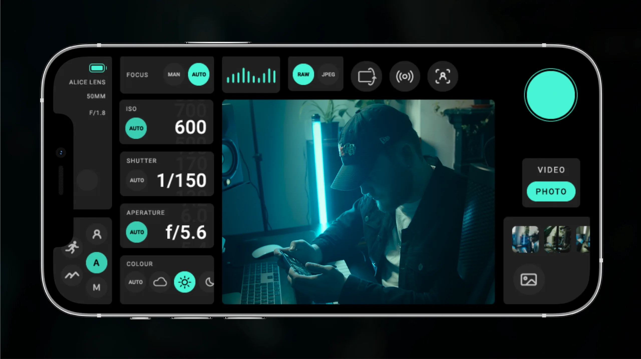 Phụ kiện Alice MFT tích hợp AI biến smartphone thành máy ảnh chuyên nghiệp