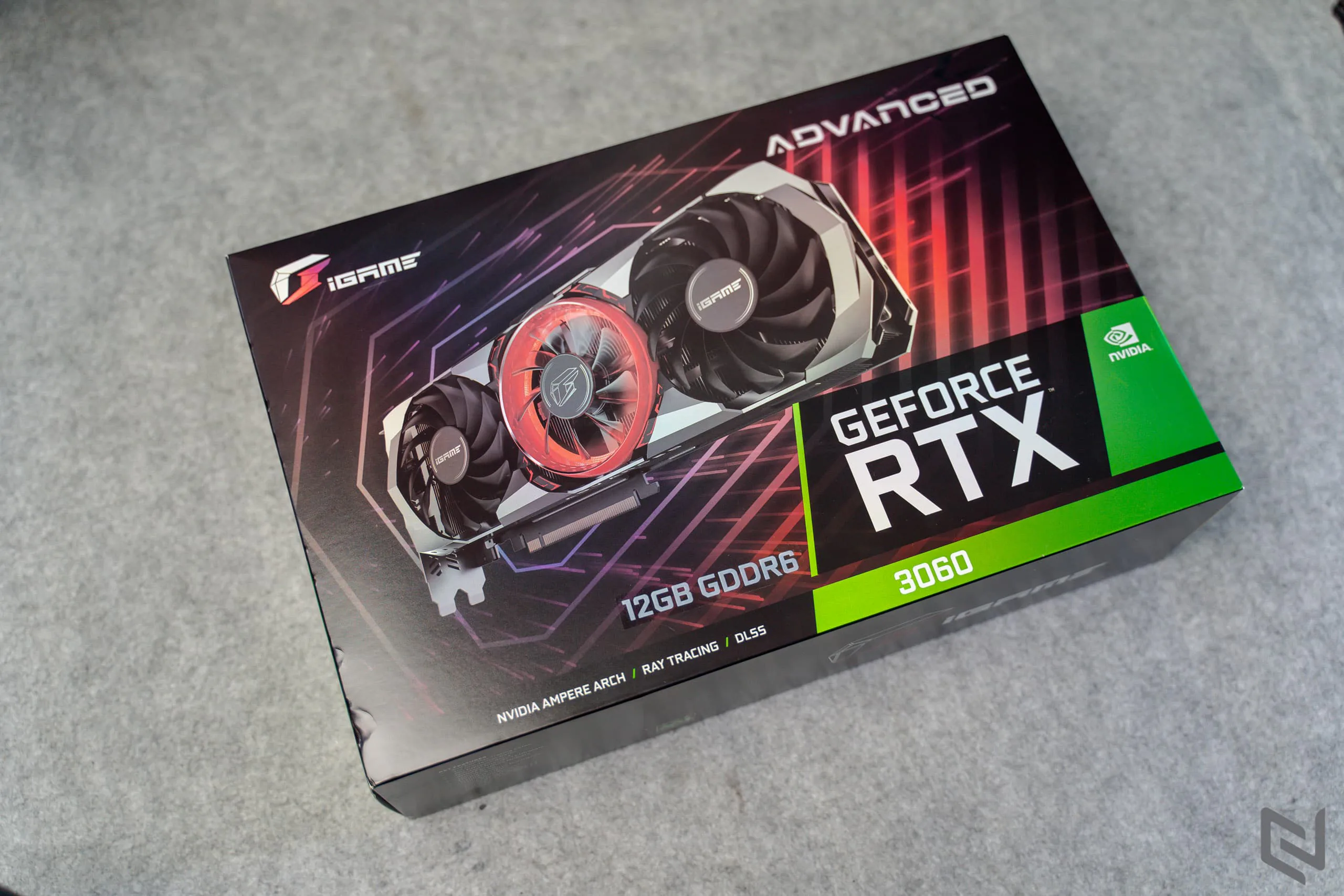 Trên tay card đồ hoạ iGame RTX 3060 đến từ Colorful: Mạnh mẽ và hầm hố với thiết kế đẹp mắt