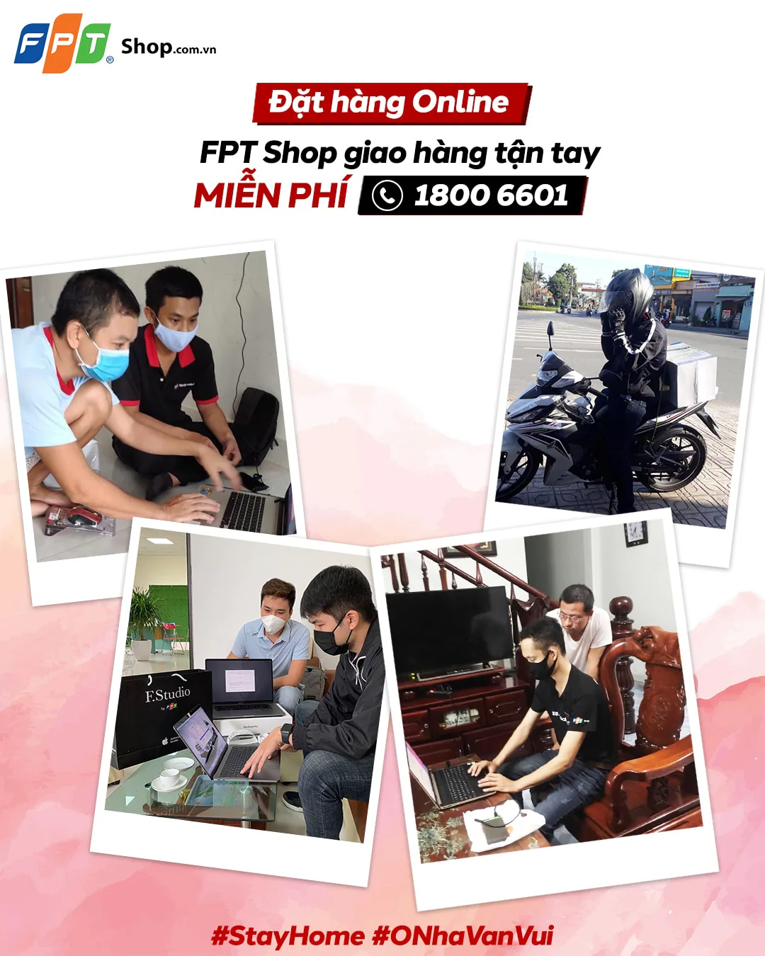 FPT Shop nhân đôi ưu đãi: Vừa giảm giá laptop, vừa tặng combo làm việc tại nhà mùa Covid-19