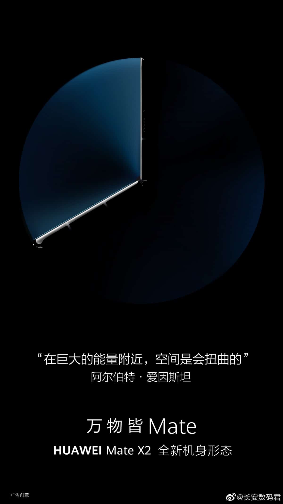 Ảnh mới về Huawei Mate X2 tiết lộ về khả năng gập vào trong