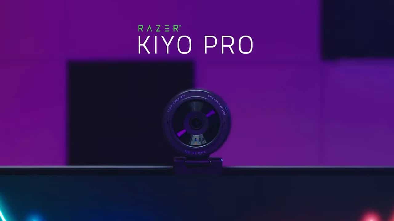 Webcam cho game thủ Razer Kiyo Pro – hình ảnh nâng cao, chất lượng tuyệt đối