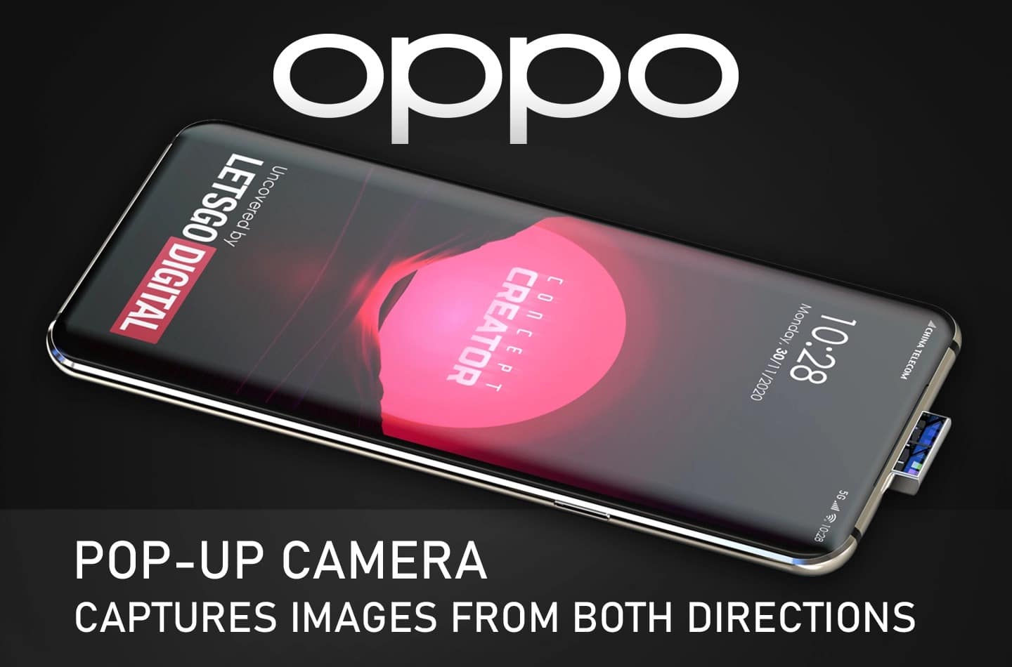 OPPO phát triển camera cho smartphone với khả năng chụp hai hướng