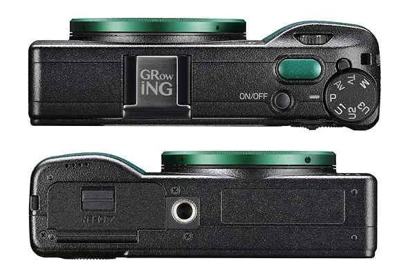 Phiên bản đặc biệt Ricoh GR III 'GRowING' màu xanh sẽ chỉ có tại Trung Quốc