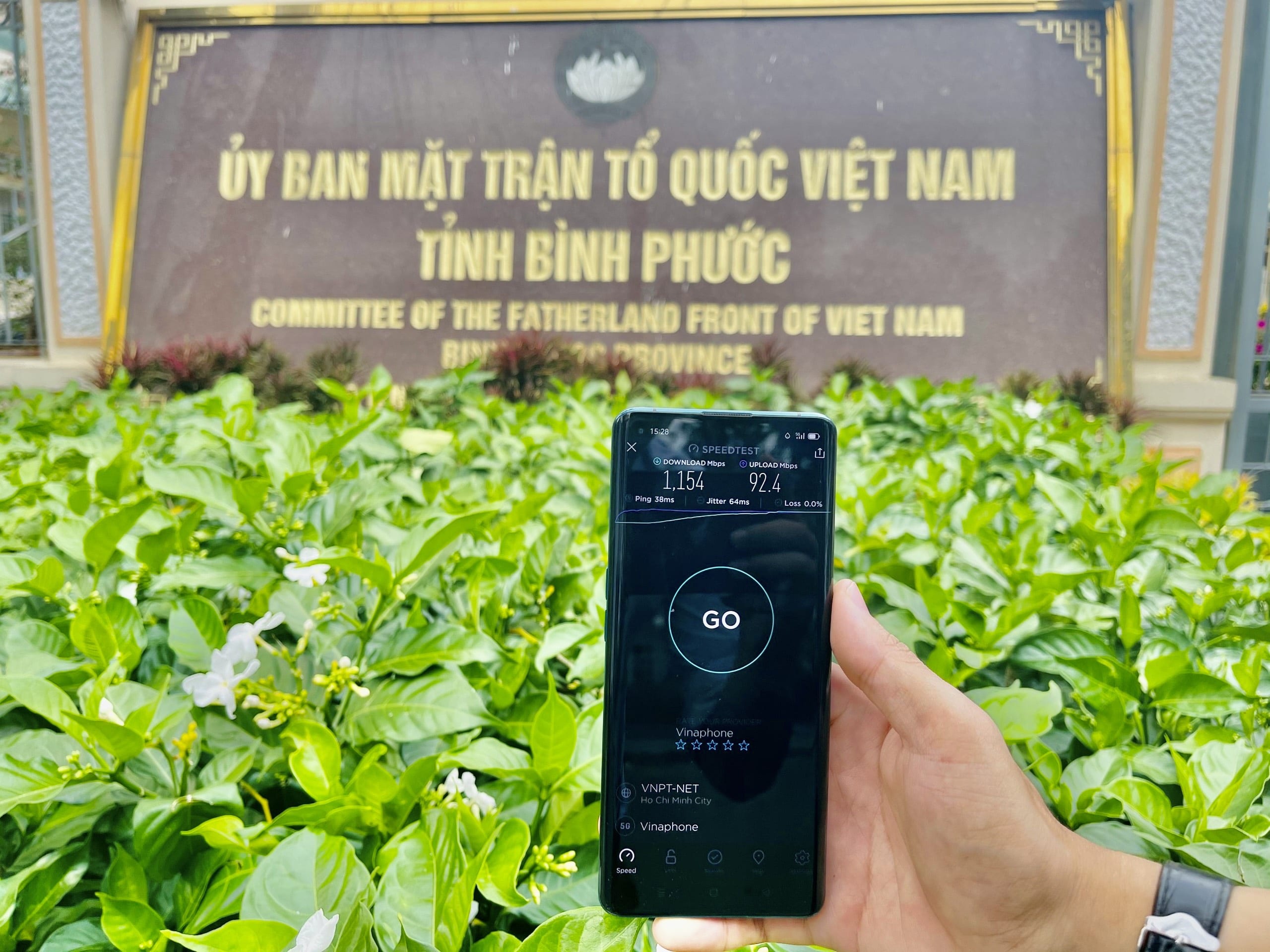 VinaPhone phát sóng thử nghiệm thương mại mạng 5G tại tỉnh Bình Phước