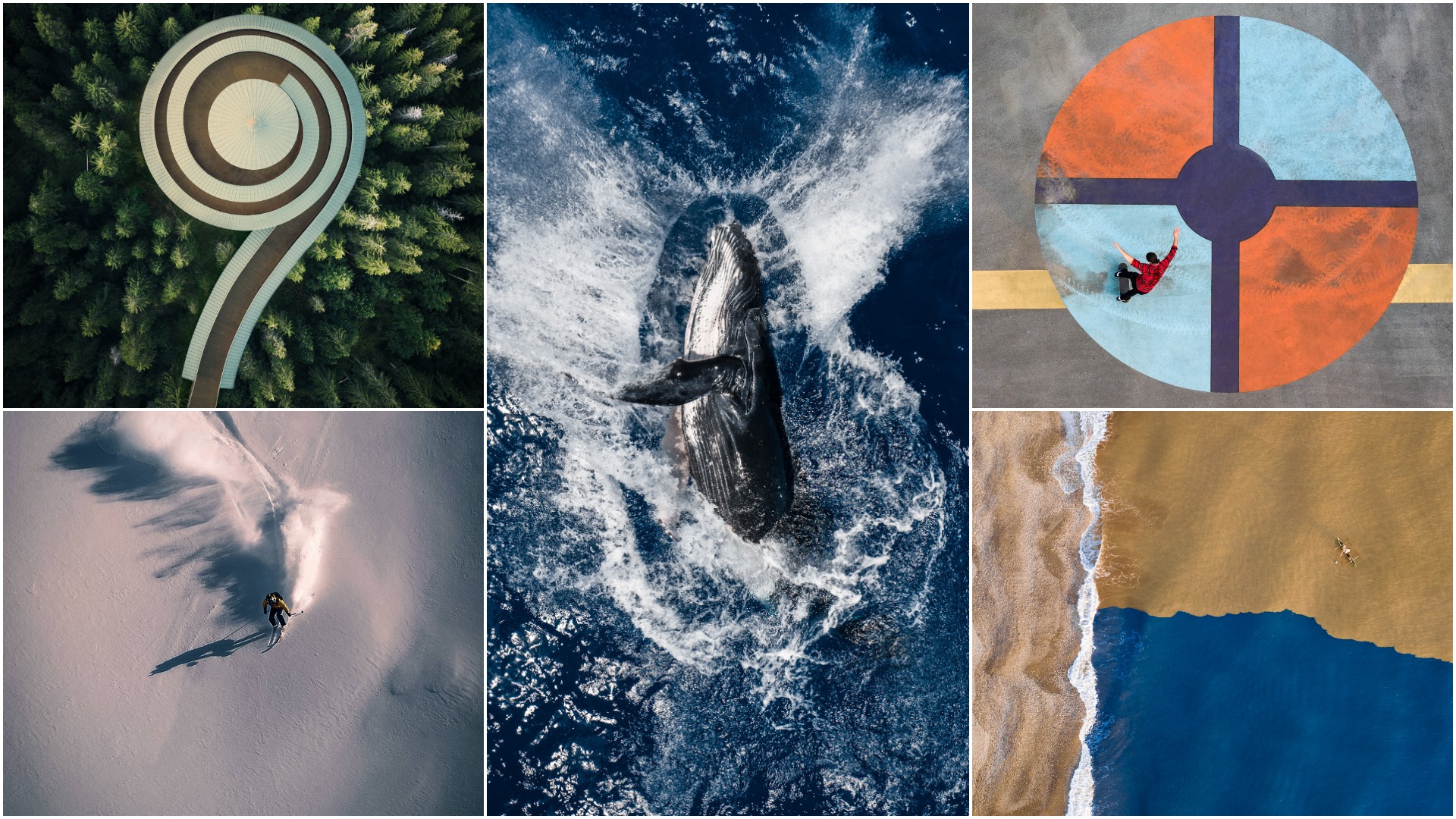 Những bức ảnh đoạt giải trong cuộc thi ảnh Kể truyện Trên không 2021 từ SkyPixel