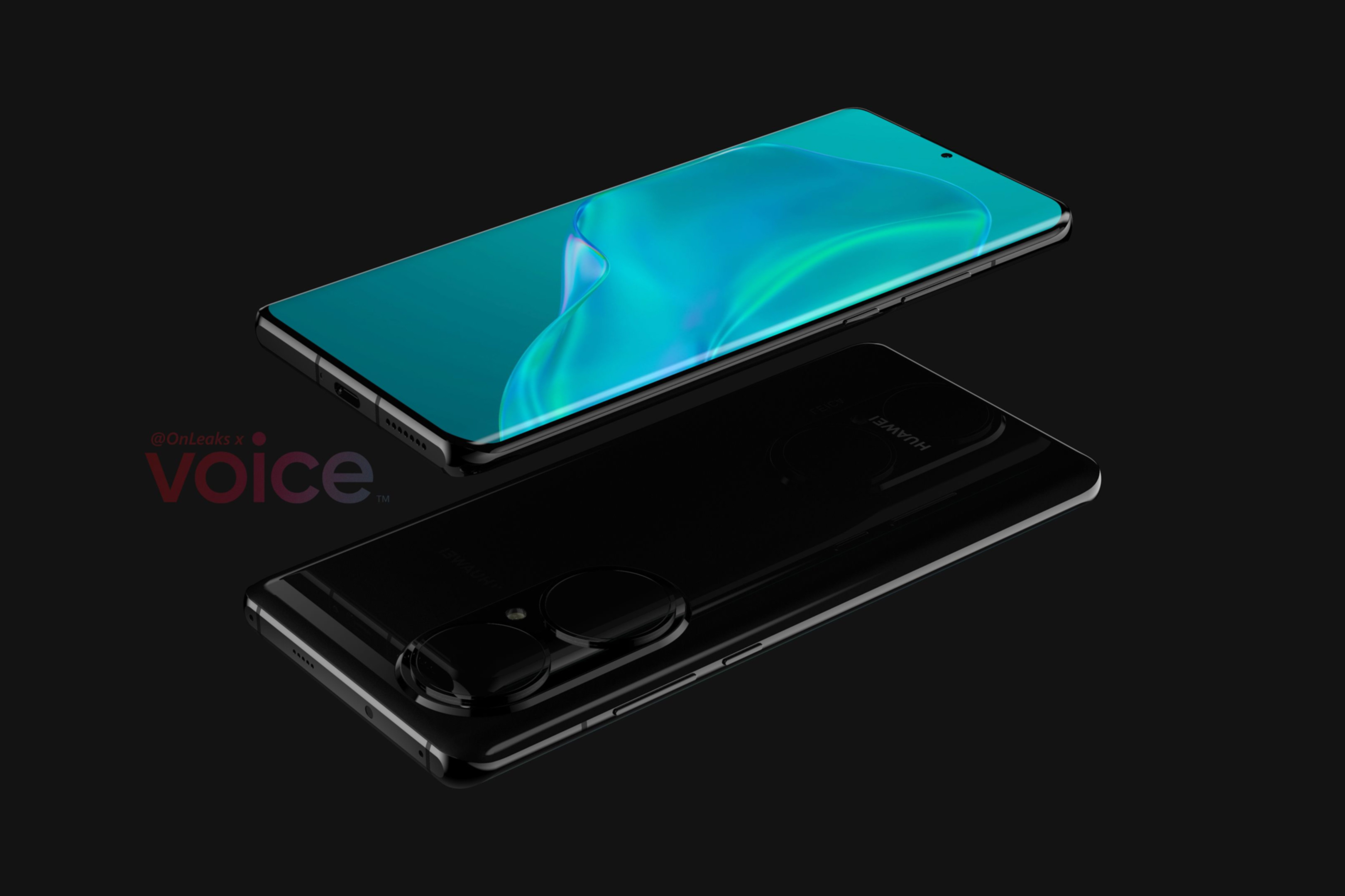 Lộ diện ảnh render Huawei P50 Pro mới có thiết kế cụm camera khác lạ