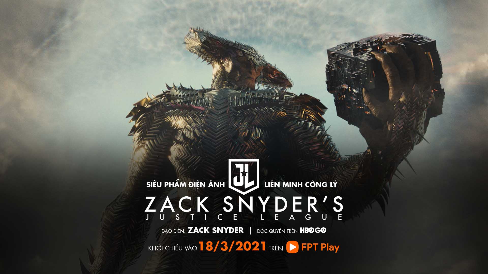 Liên Minh Công Lý của Zack Snyder công chiếu trực tuyến độc quyền HBO GO trên FPT Play