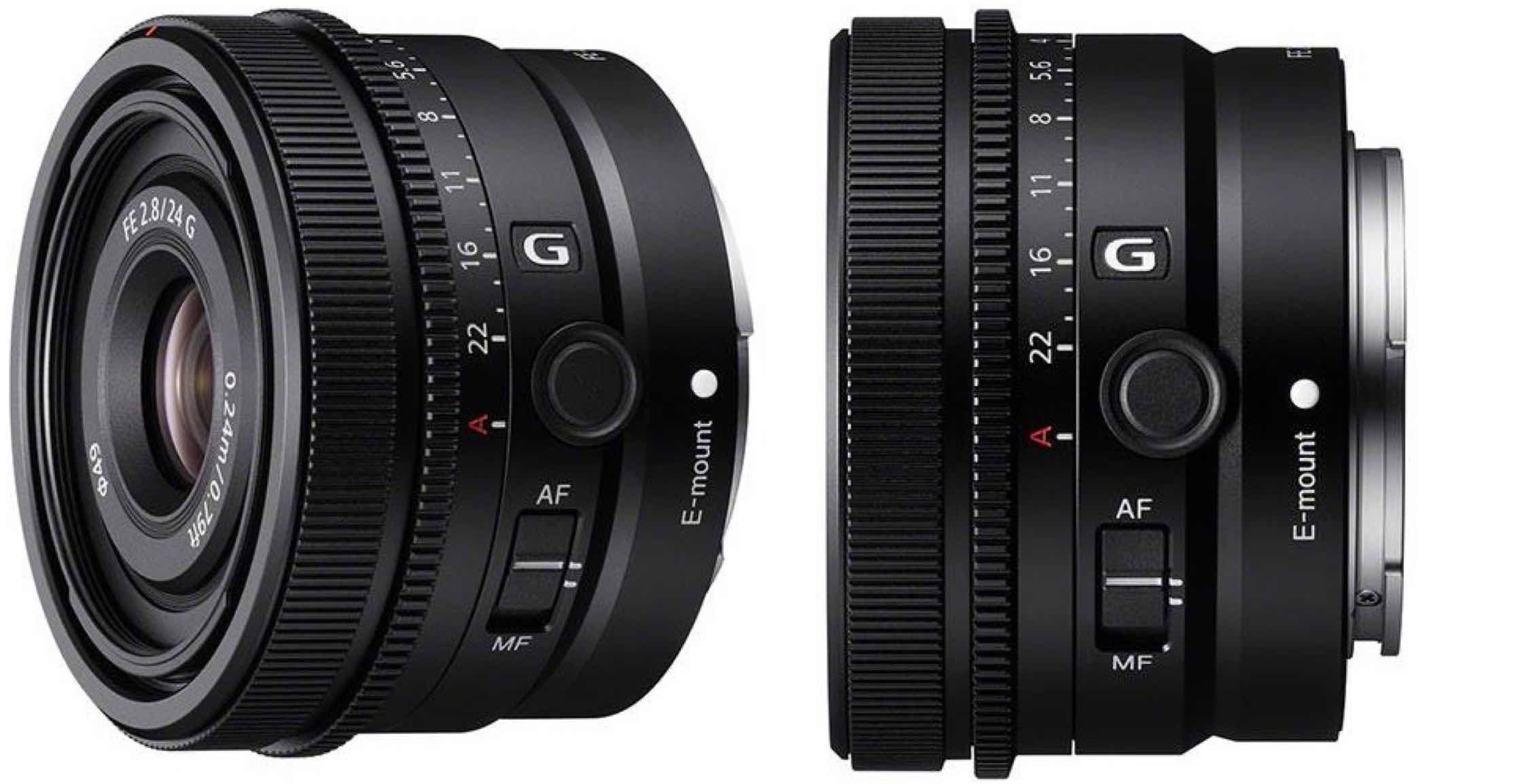 Lộ diện hình ảnh rò rỉ ống kính Sony FE 24mm F2.8 G, FE 50mm F2.5 G và FE 40mm F2.5 G ra mắt 23/3