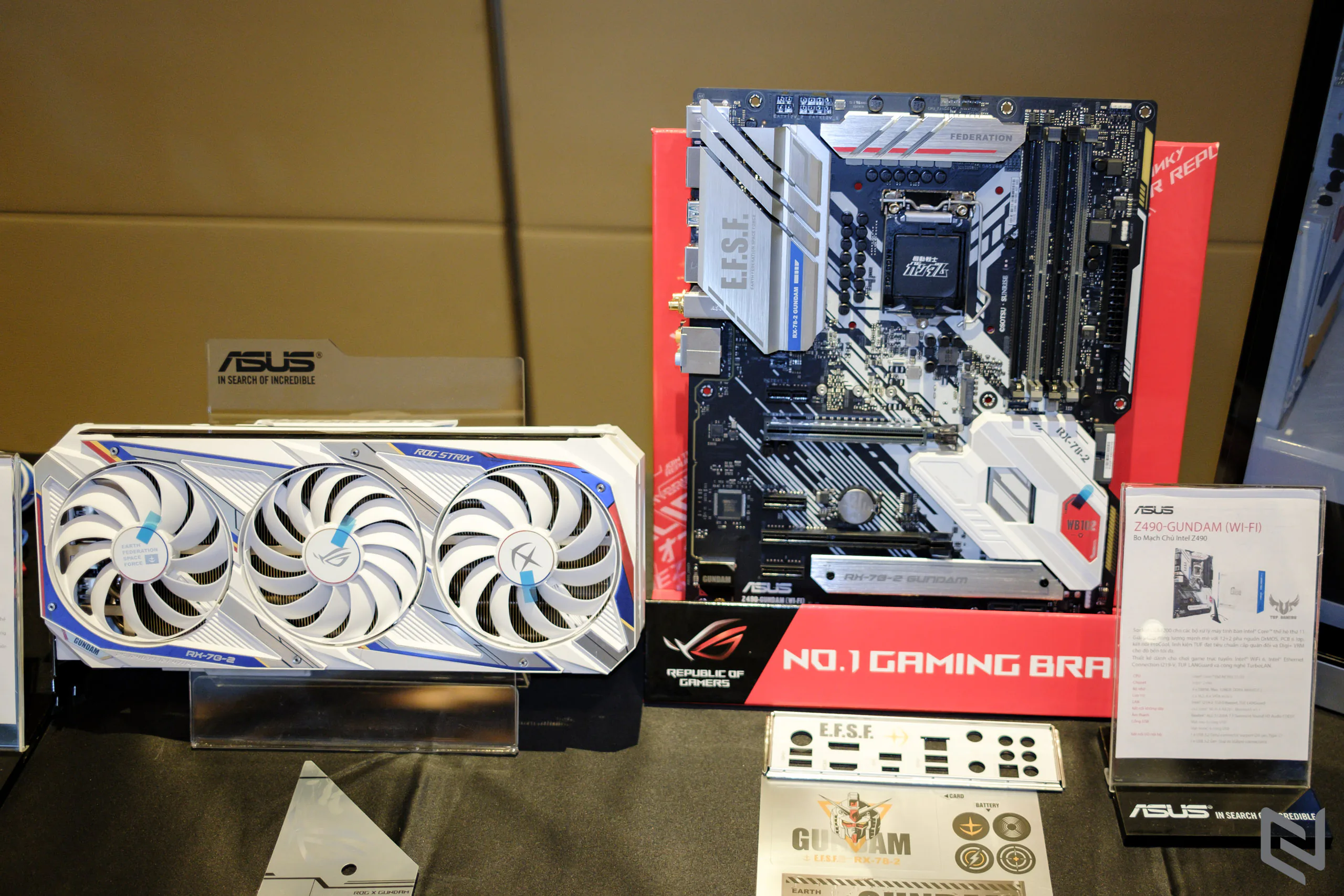 ASUS giới thiệu loạt mainboard Z590 và hệ sinh thái ASUS x Gundam tại Việt Nam