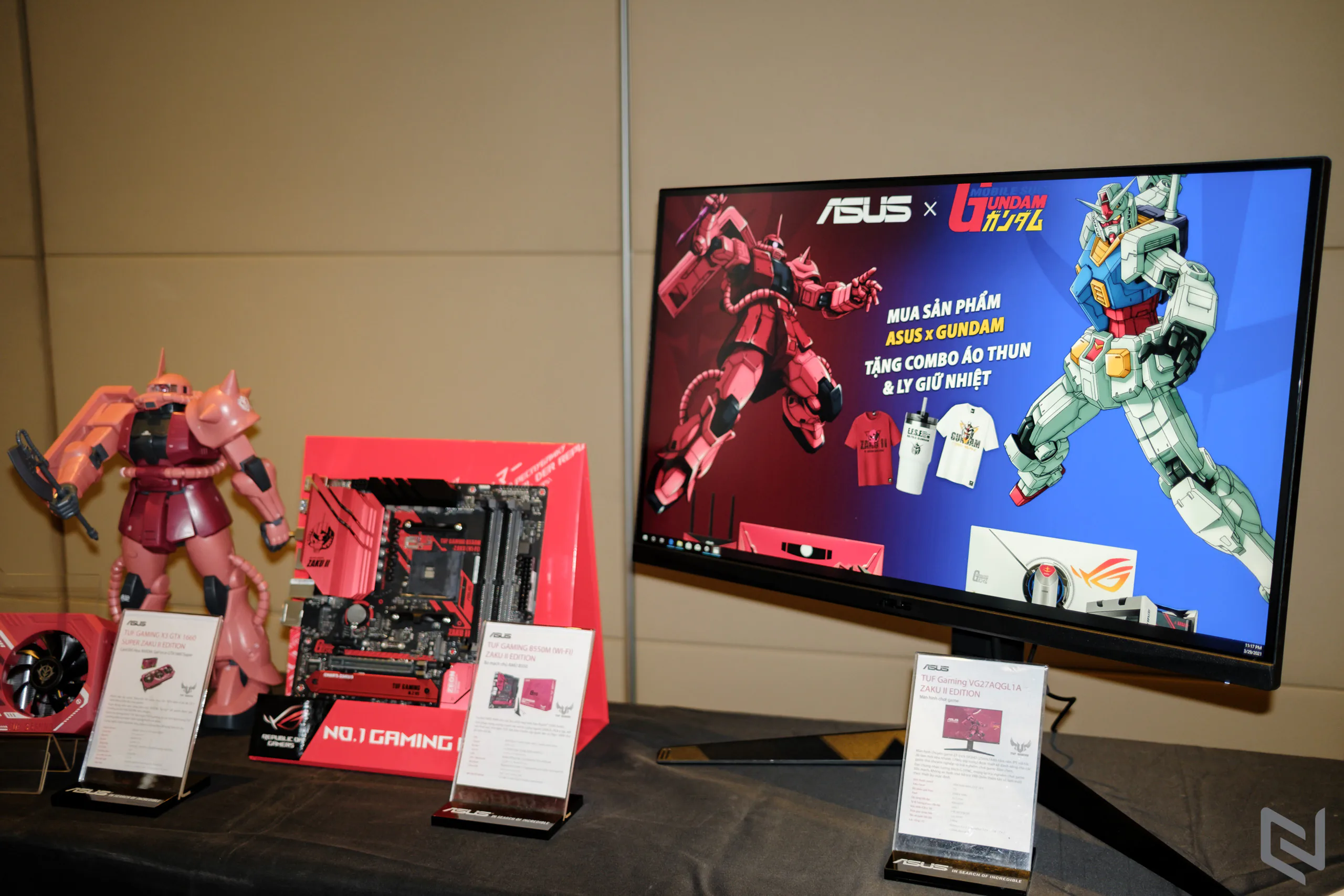 ASUS giới thiệu loạt mainboard Z590 và hệ sinh thái ASUS x Gundam tại Việt Nam