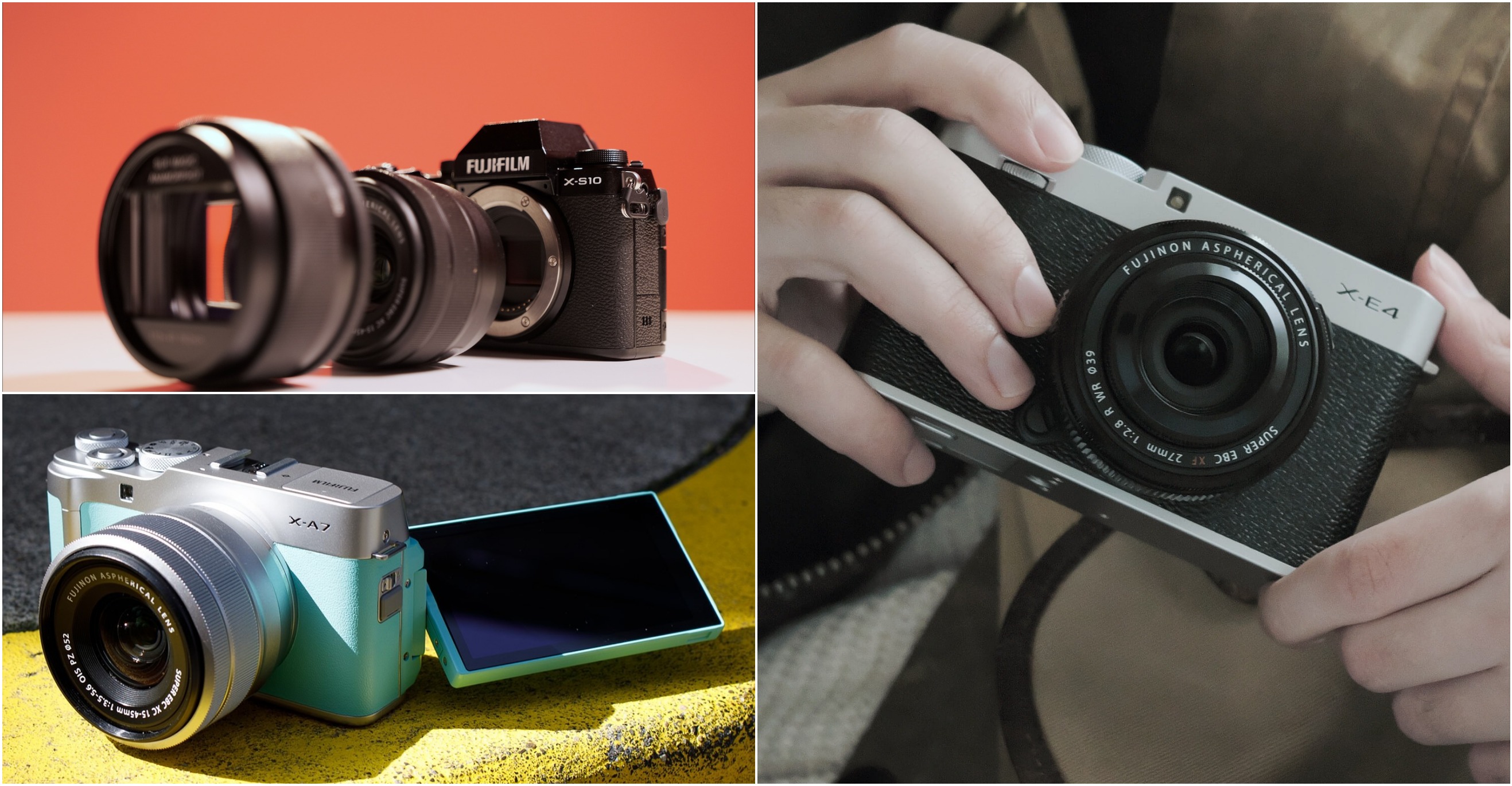 Fujifilm tung firmware mới cho máy ảnh X-S10, X-E4 và X-A7