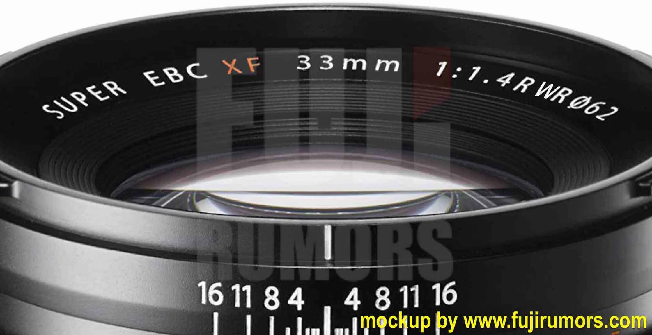Fujifilm sẽ ra mắt ống kính XF 33mm F1.4 R WR trong năm nay